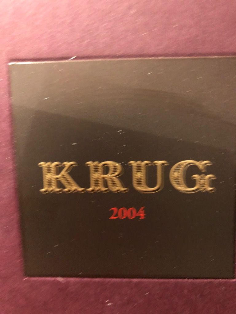 1988 Krug Brut Champagne (from a private collection, scuffed label)