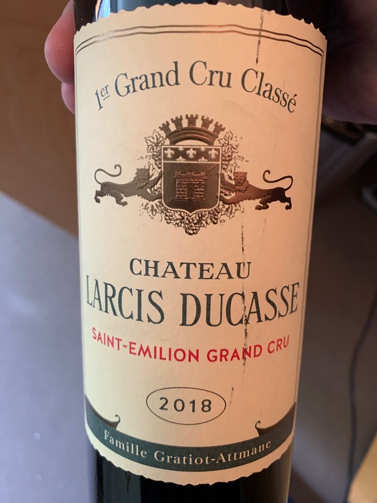 2019 Château Larcis Ducasse, France, Bordeaux, Libournais, St. Émilion ...