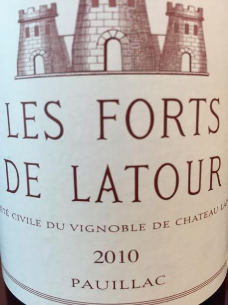 ワイン LES FORTS DE LATOUR 2012 Chateau Latour's 
