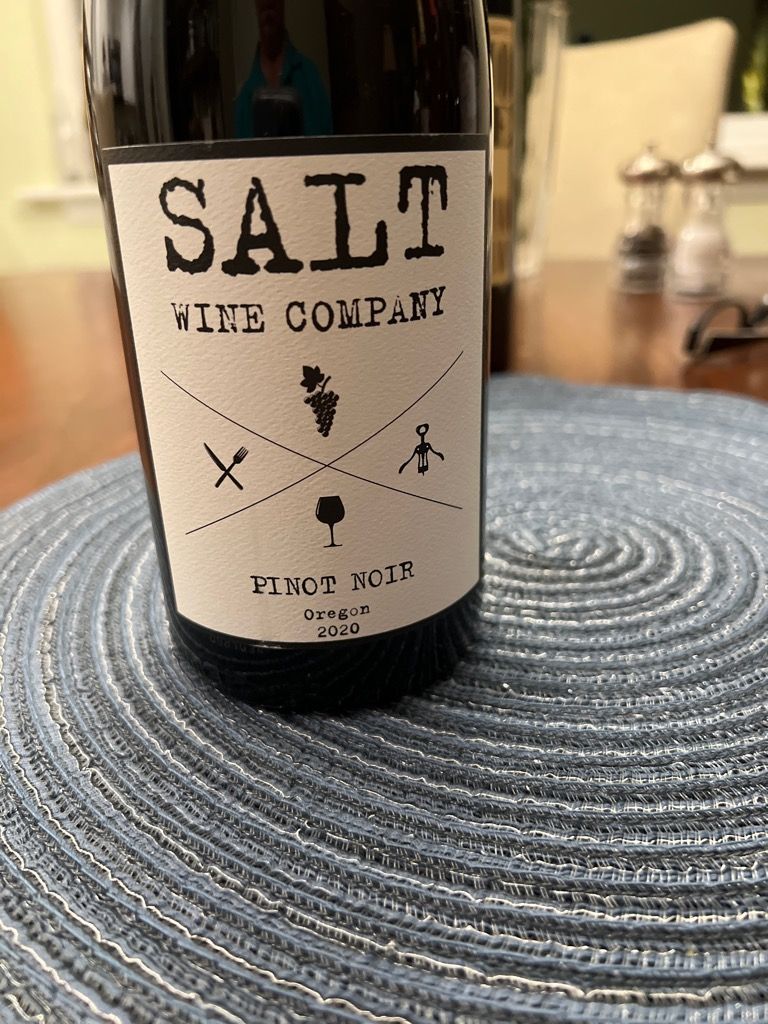 2021 salt wine company pinot noir roads end usa oregon willamette