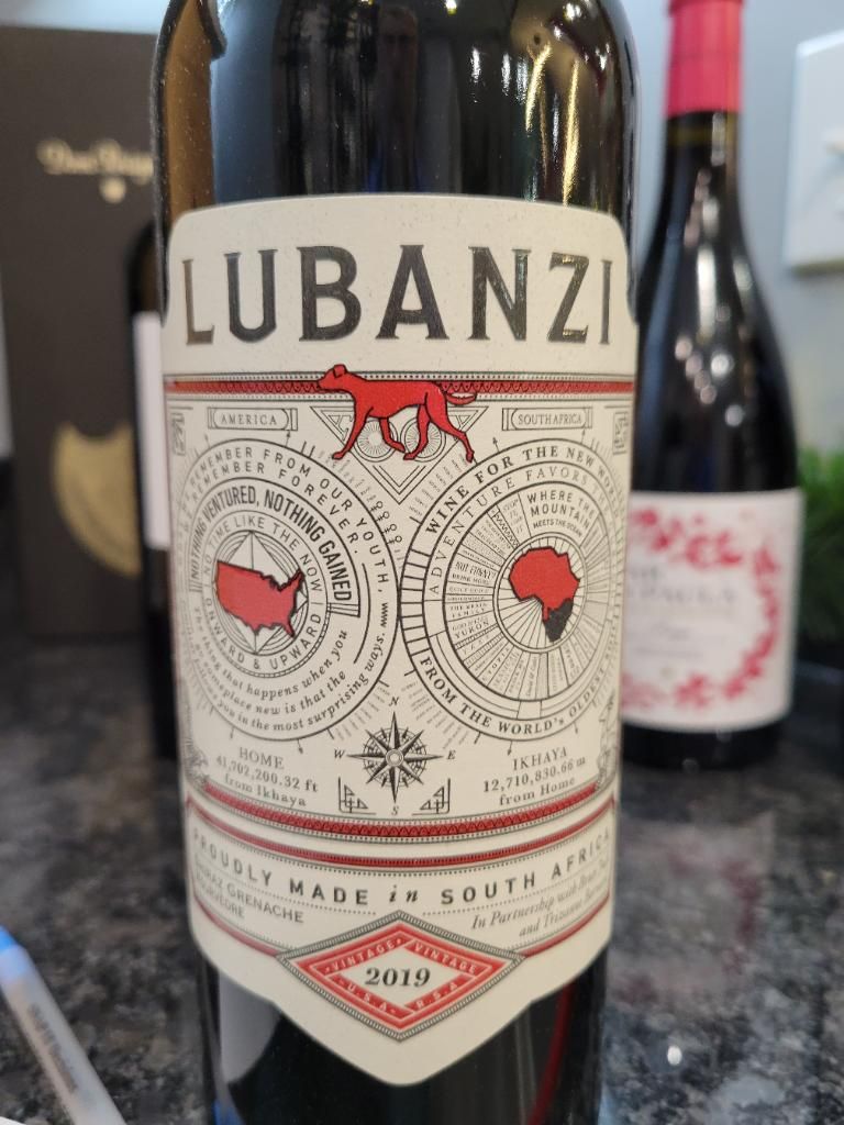 2019 Lubanzi Wines SGM Red, South Africa, Coastal Region, Swartland ...