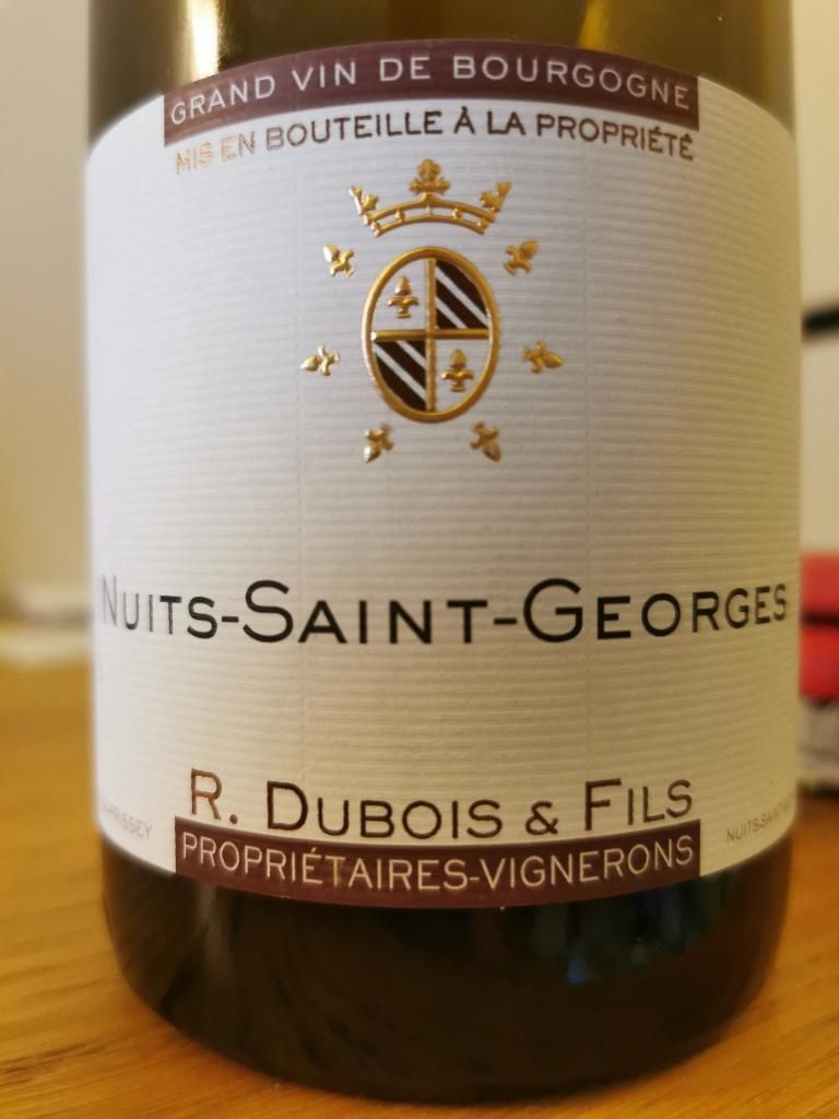 2018 Domaine R. DuBois & Fils Nuits St. Georges, France, Burgundy, Côte ...