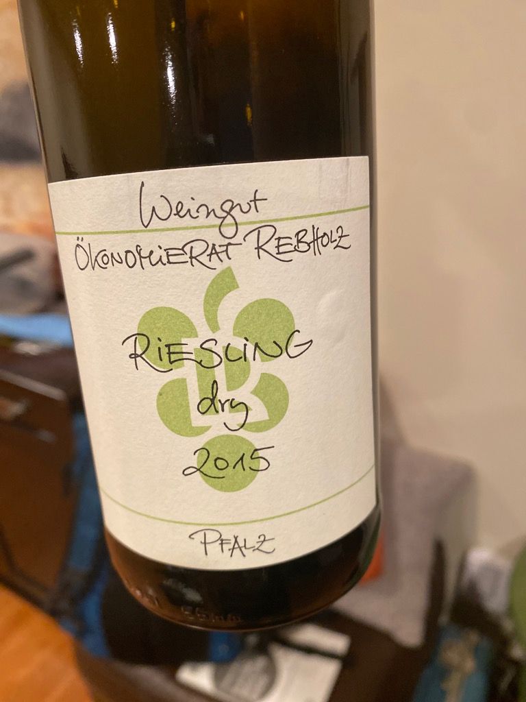 2020 Weingut Ökonomierat Rebholz Riesling Estate Dry, Germany, Pfalz ...