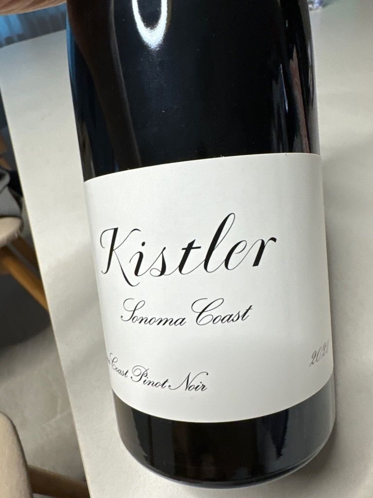 2022 Kistler Pinot Noir Sonoma Coast - CellarTracker
