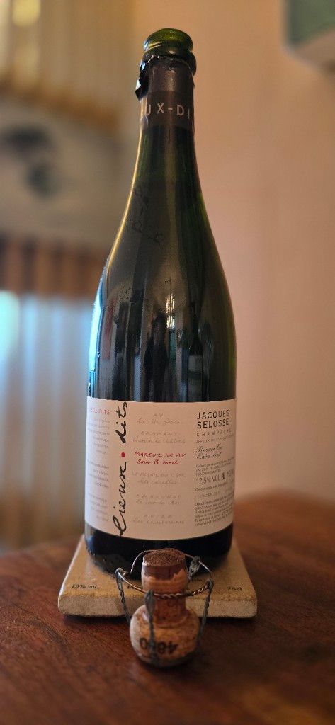 Jacques Selosse Lieux-dits Mareuil Sur Ay Sous le Mont Extra