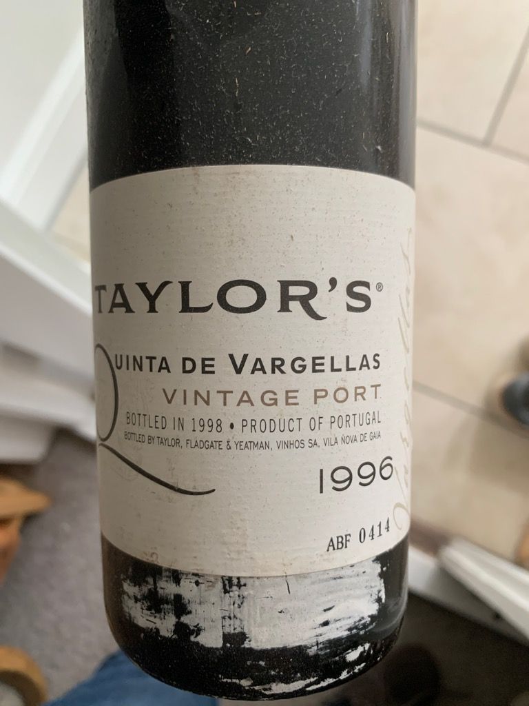 1996 Taylor (Fladgate) Porto Vintage Quinta de Vargellas