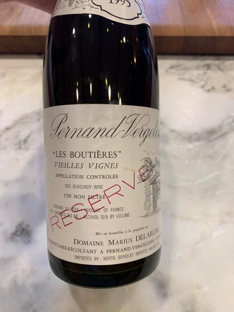2018 Domaine Marius Delarche Pernand-Vergelesses Les