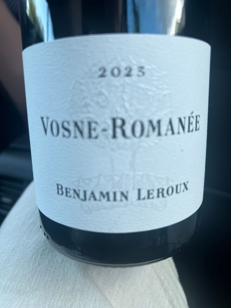 2015 Benjamin Leroux Vosne-Romanée - CellarTracker