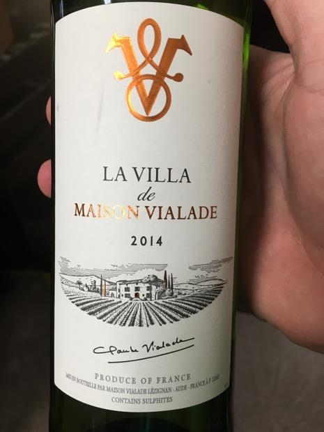 2014 Les Domaines Auriol Vin de Pays d'Oc La Villa de Maison