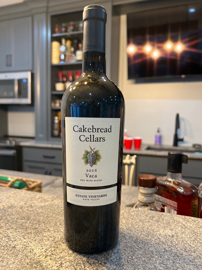 2016 Cakebread Cellars Vaca, Red Wine Blend, USA, California, Napa Valley CellarTracker