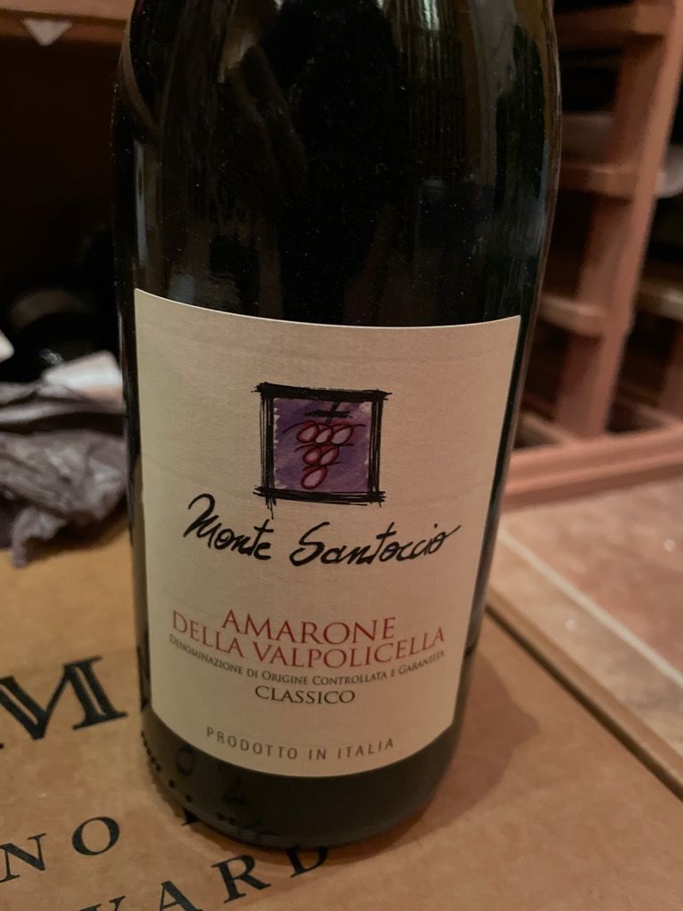 2011 Monte Santoccio Amarone della Valpolicella Classico, Italy, Veneto ...