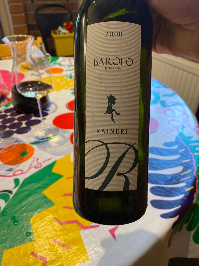 2008 Fratelli Raineri Barolo, Italy, Piedmont, Langhe, Barolo ...