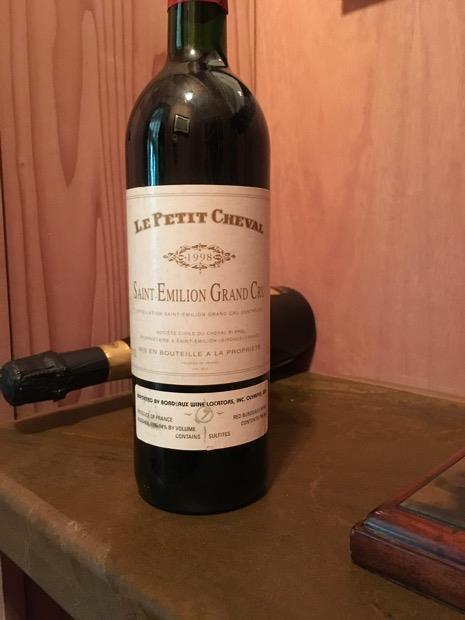 1998 Château Cheval Blanc Le Petit Cheval - CellarTracker