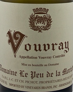 2010 Domaine Pichot Vouvray Domaine Le Peu de la Moriette, France ...