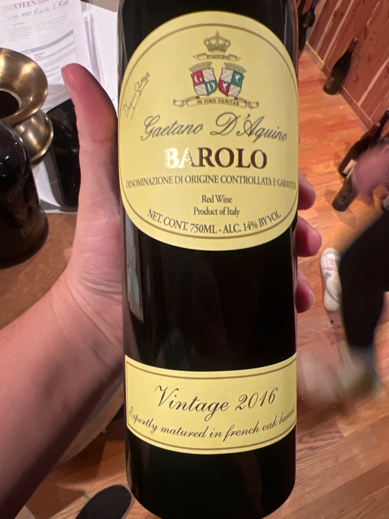 2015 Gaetano D'Aquino Barolo - CellarTracker