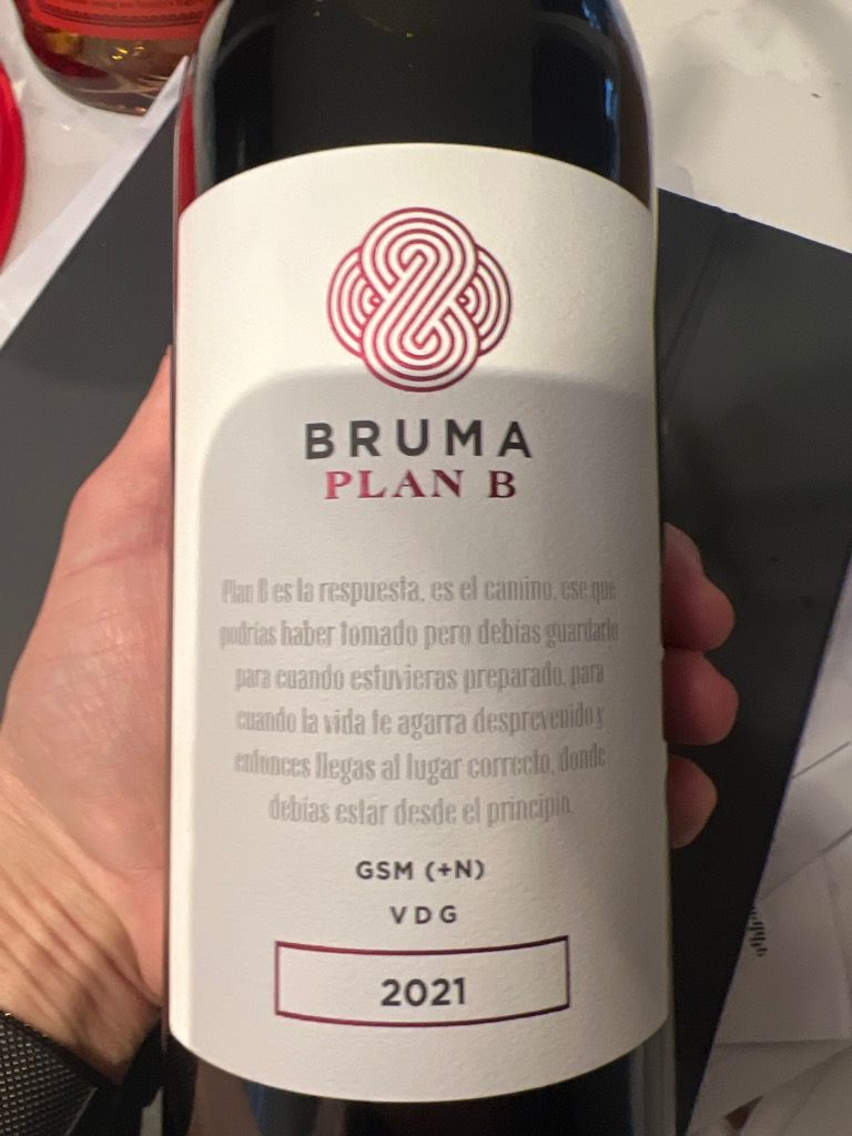 2021 Bruma Plan B Tinto, Mexico, Baja California, Valle De Guadalupe ...