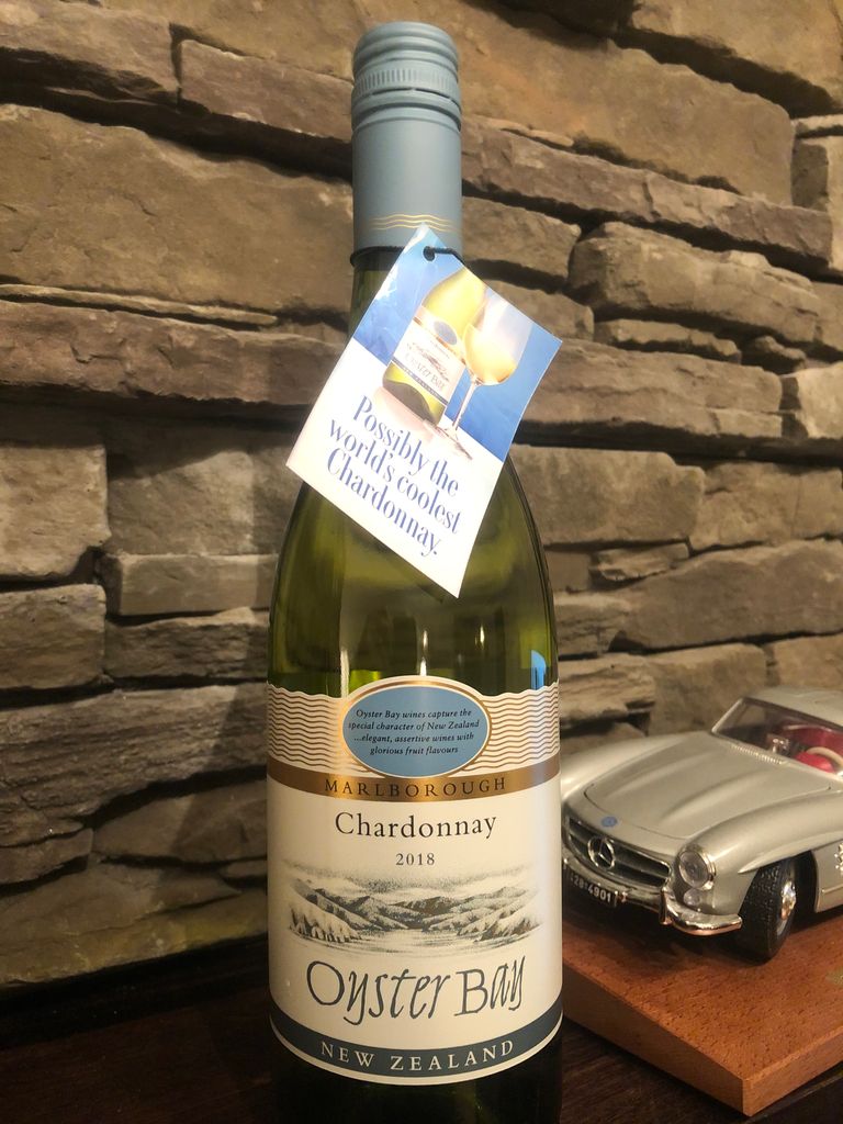 2018 Oyster Bay Chardonnay, New Zealand, South Island, Marlborough CellarTracker