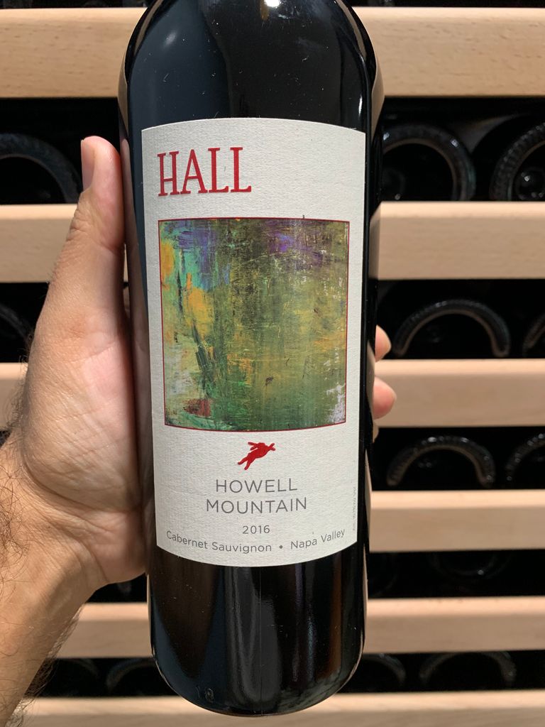 2016 Hall Cabernet Sauvignon Howell Mountain - CellarTracker