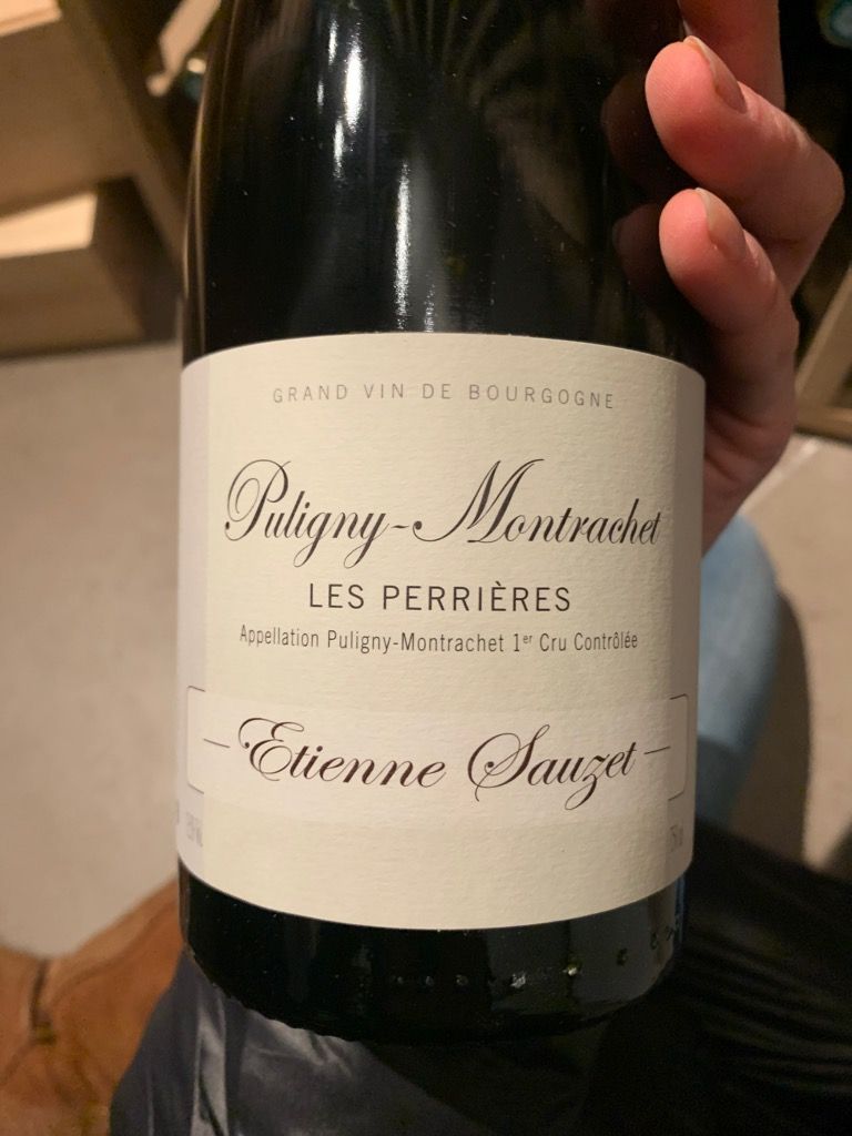 2014 Etienne Sauzet Puligny-Montrachet 1er Cru Les Perrières