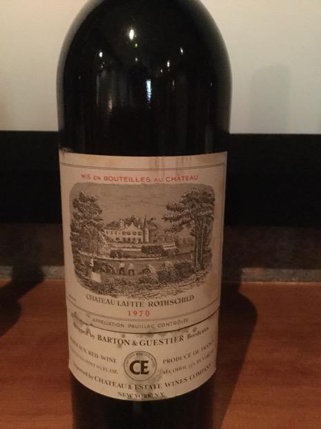 ワイン CHATEAU LAFITE-ROTHSCHILD 1970 11_283cc509-9d2a-416e-a2e5-