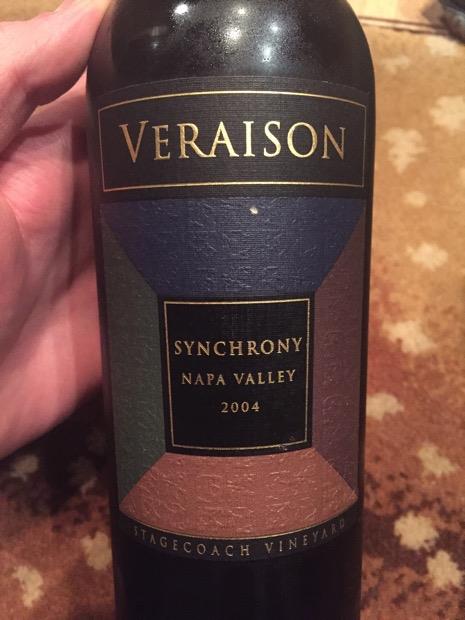 2004 Krupp Brothers Estates Synchrony Stagecoach Vineyard USA 