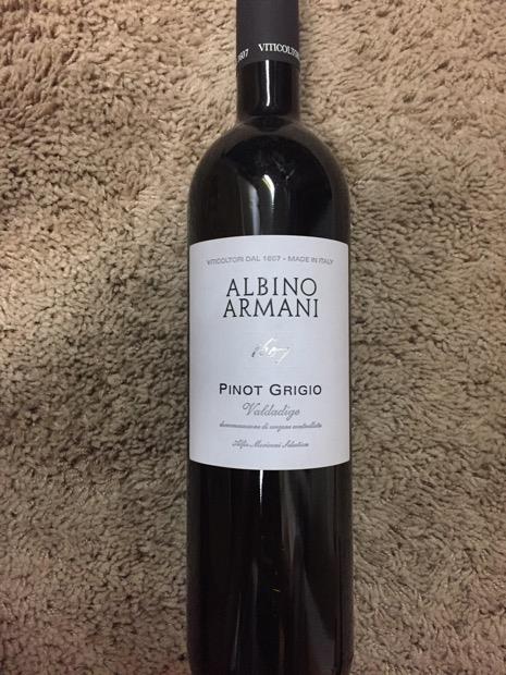 2016 Albino Armani Pinot Grigio Valdadige, Italy, Trentino-Alto Adige,  Trentino, Valdadige - CellarTracker