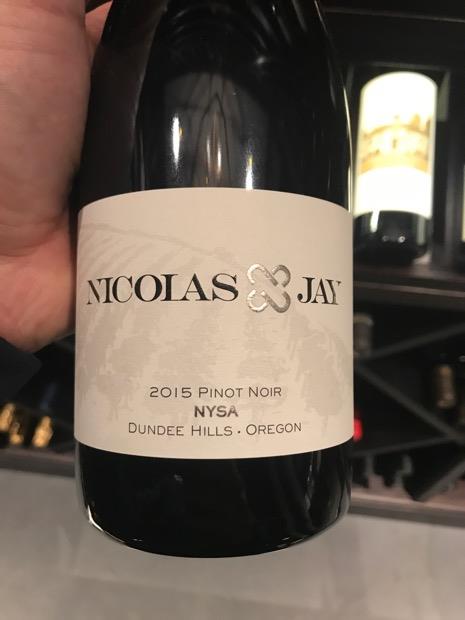 Nicolas Jay Pinot Noir 2015 2025