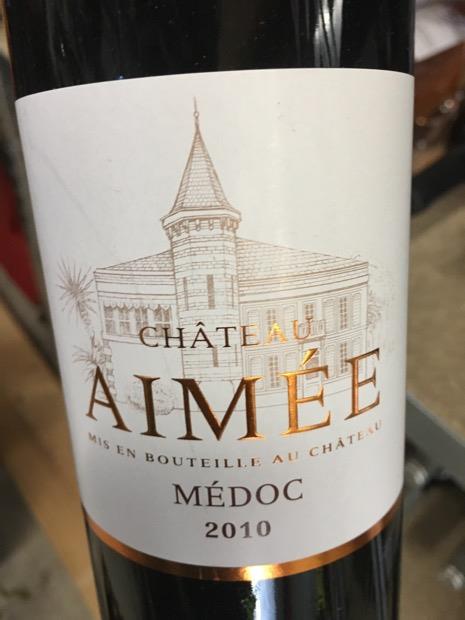 Château Aimée 2018 | Médoc | Bordeaux