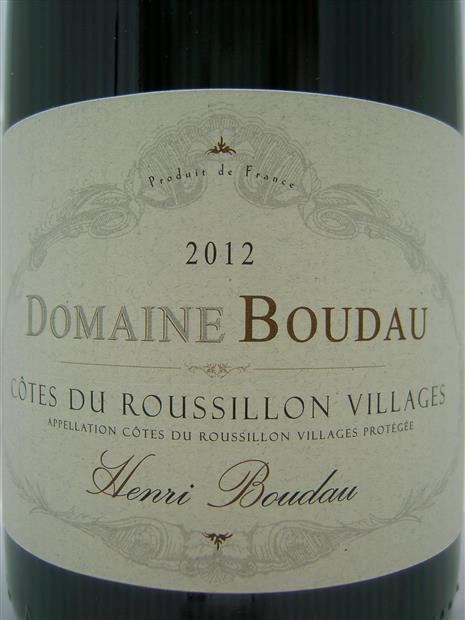 2006 Domaine Boudau Côtes Du Roussillon Cuvée Henri Boudau, France ...