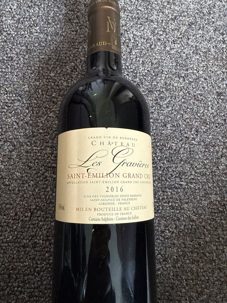 2016 Château Les Gravières - CellarTracker