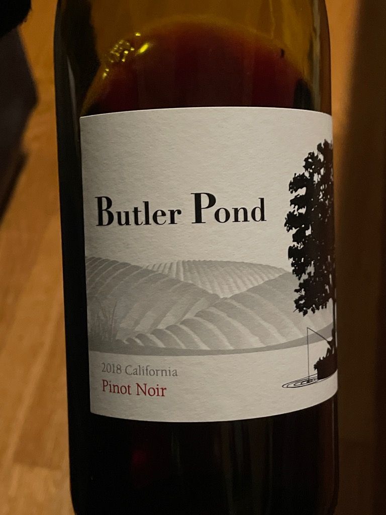 2019 Butler Pond Pinot Noir, USA, California - CellarTracker