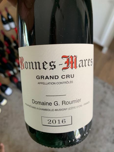 2016 Domaine G. Roumier / Christophe Roumier Bonnes Mares, France 
