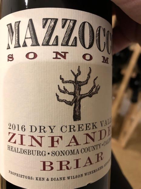 Mazzocco Zinfandel 2016 2025