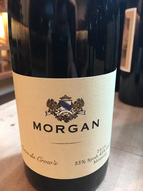 2010 Morgan Cotes du Crow's, USA, California, Central Coast, Monterey ...