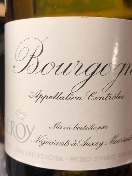 N.V. Maison Leroy Bourgogne Blanc Fleurs de Vignes - CellarTracker
