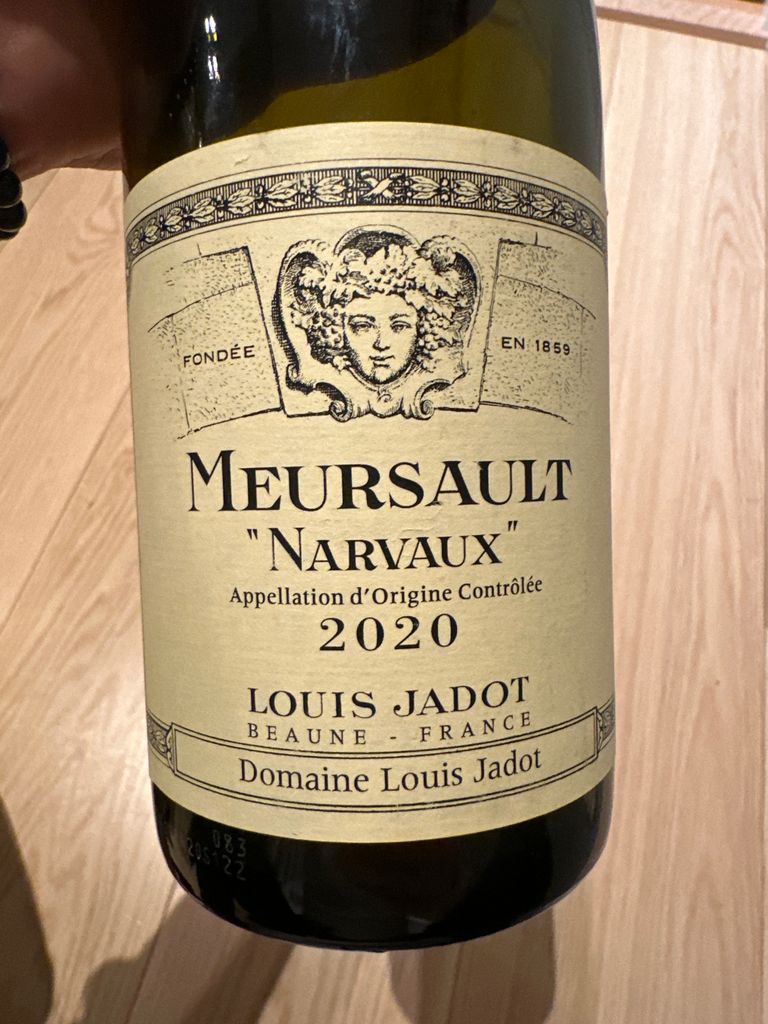 2020 Louis Jadot Meursault Les Narvaux - CellarTracker