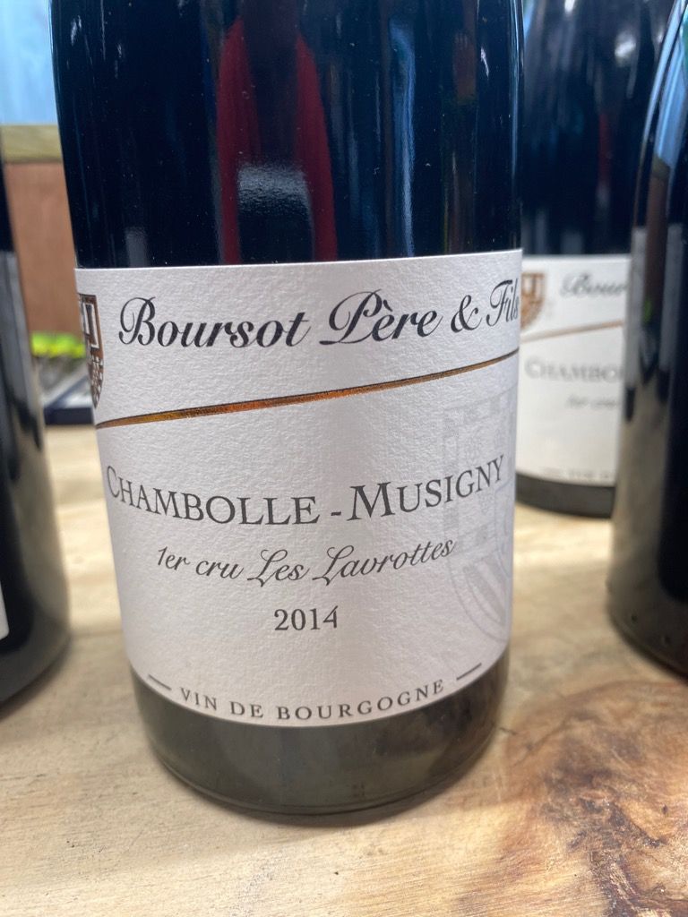 2017 Domaine Boursot Père Et Fils Chambolle-Musigny 1er Cru Les ...