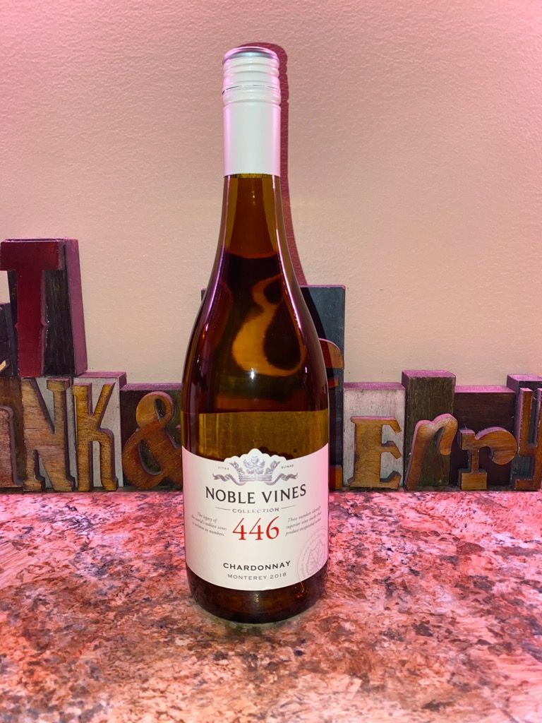 Noble vines 446 outlet chardonnay