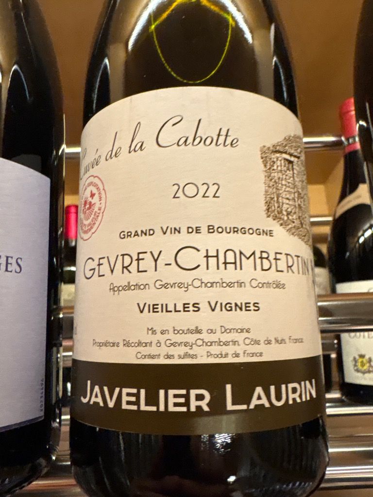 2022 Javelier-Laurin Gevrey-Chambertin Cuvée de la Cabotte