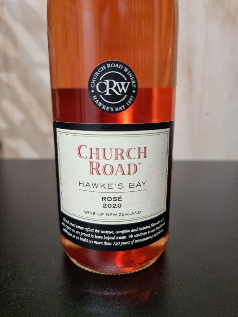 2021 Church Road Rosé Hawke's Bay, New Zealand, North Island, Hawke's