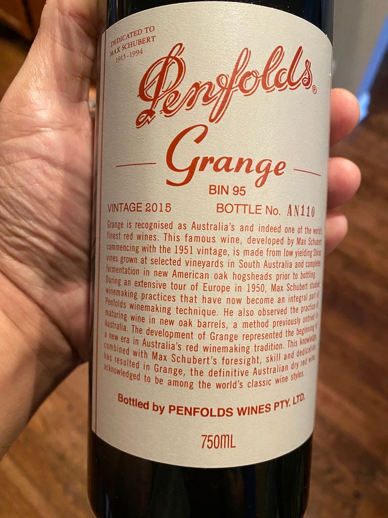 ペンフォールズ グランジ 2015 Penfolds Grange BOX】ペンフォールズ・グランジ 箱入 2015 赤ワイン | 赤ワイン