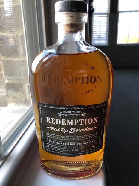 Nv Redemption High Rye Bourbon Usa Indiana Cellartracker