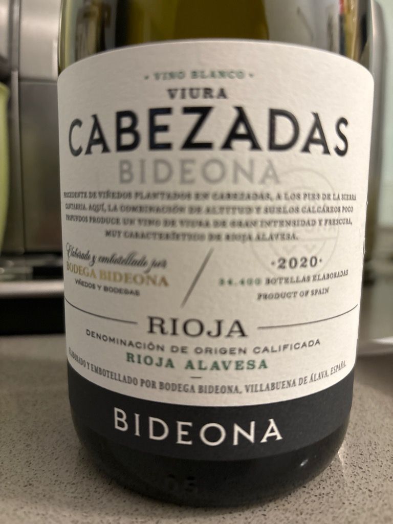 2021 Bideona Viura Rioja Cabezadas, Spain, La Rioja, La Rioja Alavesa ...