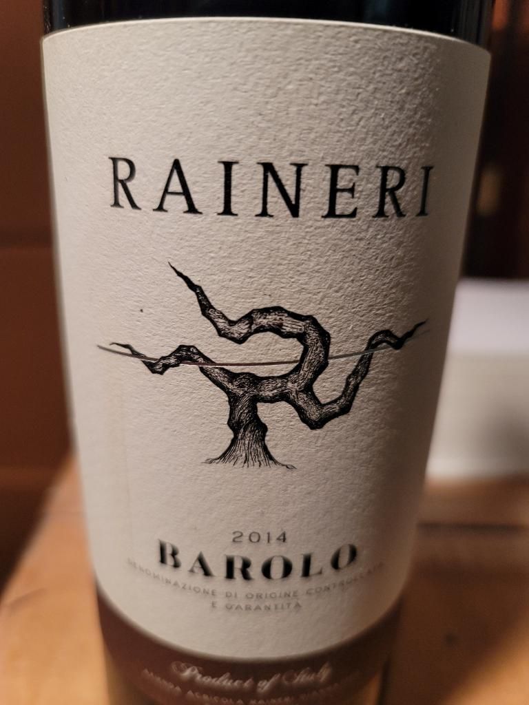 2014 Raineri Barolo, Italy, Piedmont, Langhe, Barolo - CellarTracker