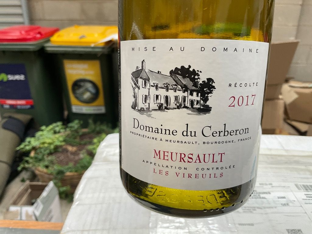 2018 Domaine du Cerberon Meursault Les Vireuils - CellarTracker