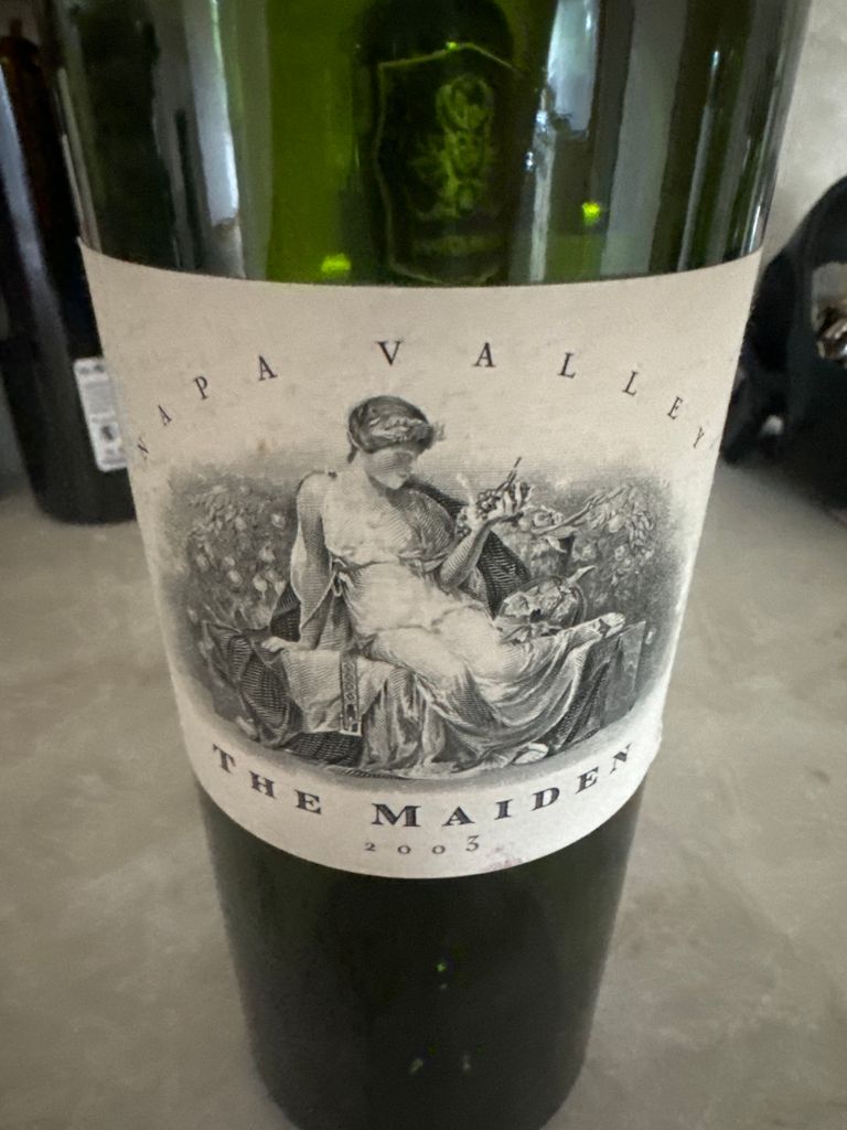 2003 Harlan Estate The Maiden - CellarTracker