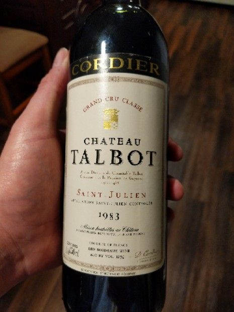 1983 Château Talbot - CellarTracker