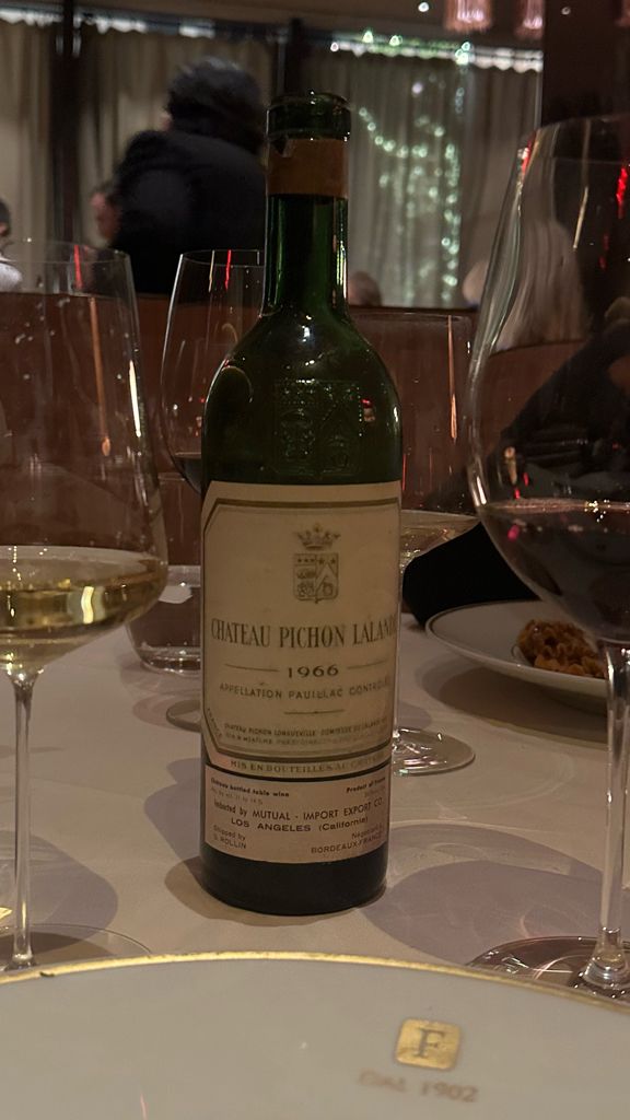 1966 Château Pichon Longueville Comtesse de Lalande - CellarTracker