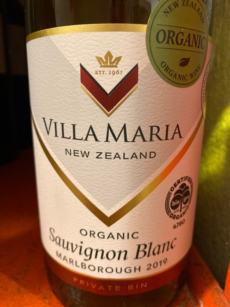 2019 Villa Maria Sauvignon Blanc, New Zealand, South Island