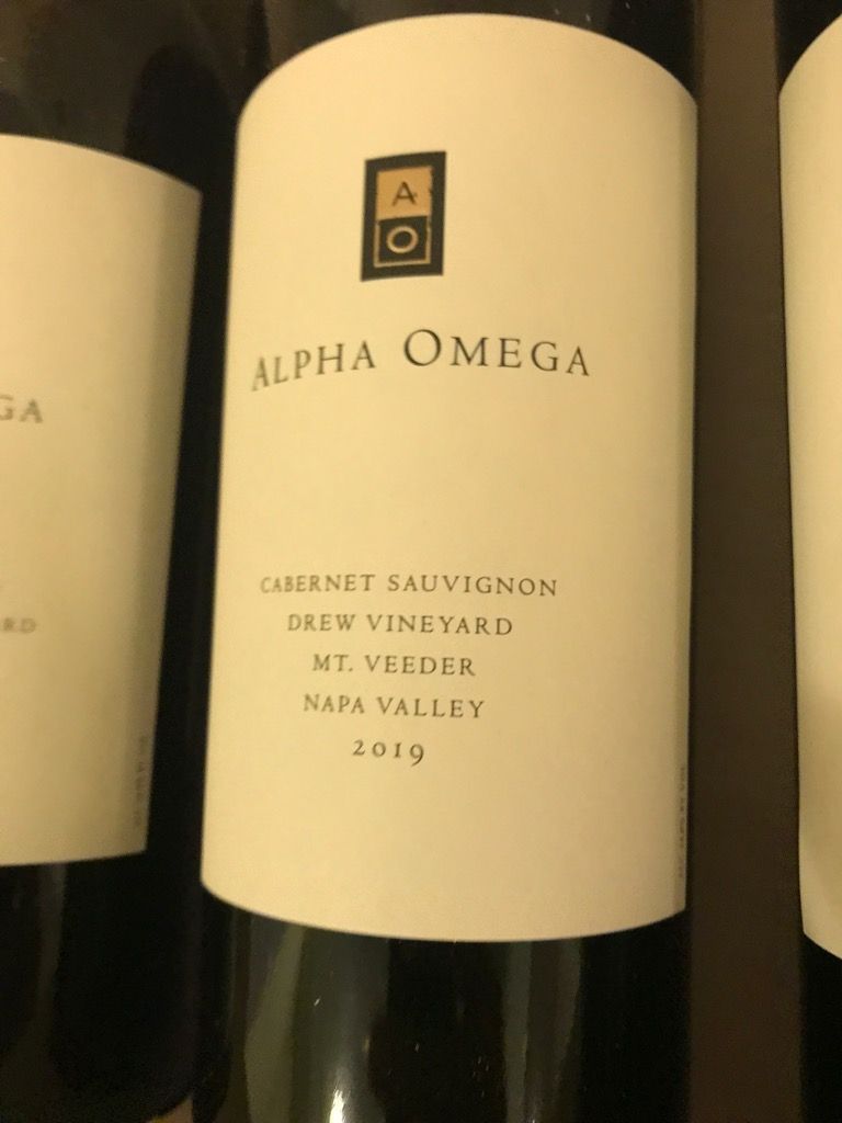 2020 Alpha Omega Cabernet Sauvignon Drew Vineyard CellarTracker